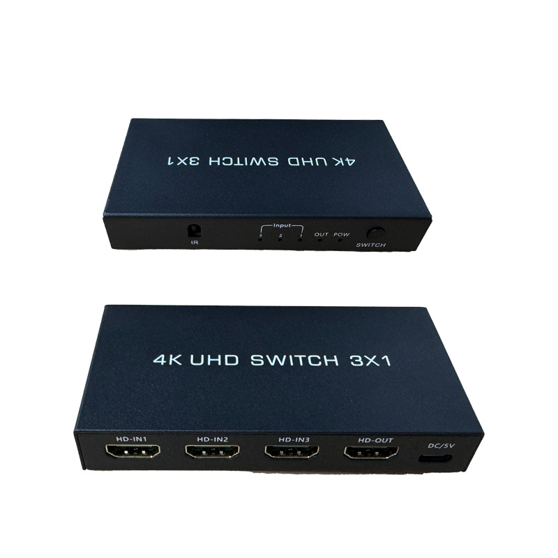 HDMI 3 / 4 / 5 en un interruptor 2.1 versión 8k HD 4K120 computadora host un monitor de televisión