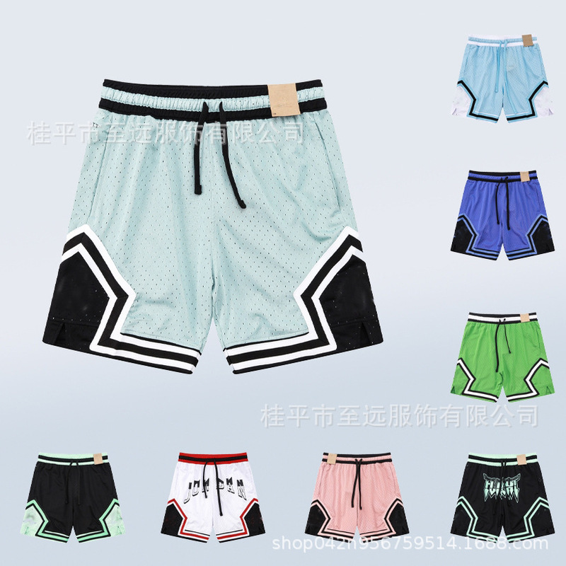 New American-Style Streetwear Aj Jumpman Shorts, Over-The-Knee Running Quick-Dry Breathable Soccer Sports Shorts Wholesale New American-Style Streetwear Aj Jumpman Shorts, Over-The-Knee Running Quick-Dry Breathable Soccer Sports Shorts Wholesale