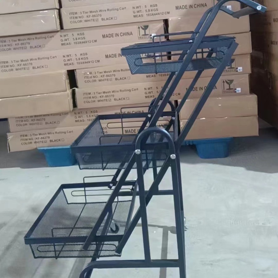 Estante de almacenamiento, estante de almacenamiento multicapa de acero al carbono, estante de almacenamiento para libros de aperitivos, sala de estar, cocina con carrito de mesa, estante de almacenamiento