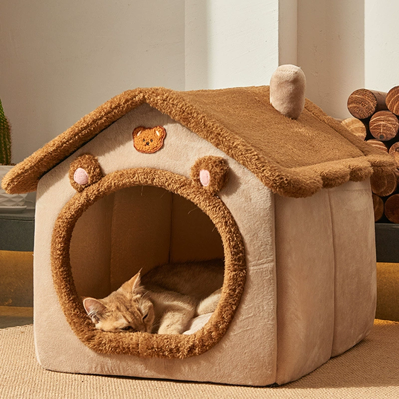 Элитный тёплый дом, вилла, домашнее животное, кот
