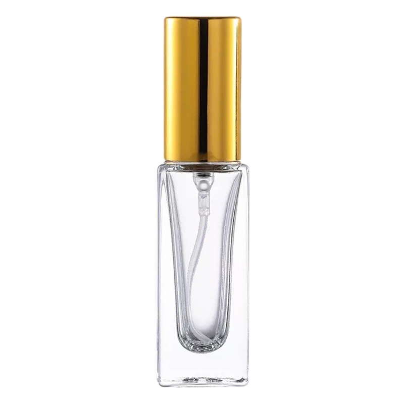 Venta caliente spray botella de perfume spray botella de vidrio vacía botella de vidrio botella de perfume botella portátil 6ML
