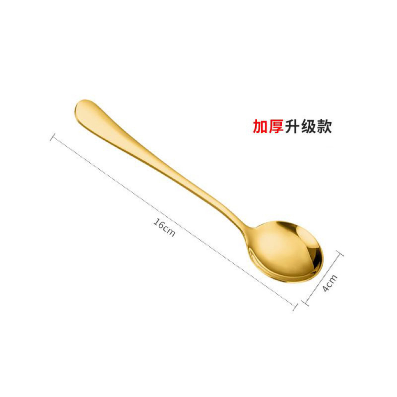 卸売ステンレス鋼ラウンドスプーンクリエイティブインターネット有名人スプーン学生食べるスプーンデザートスプーンお土産スプーンレーザーロゴ|undefined