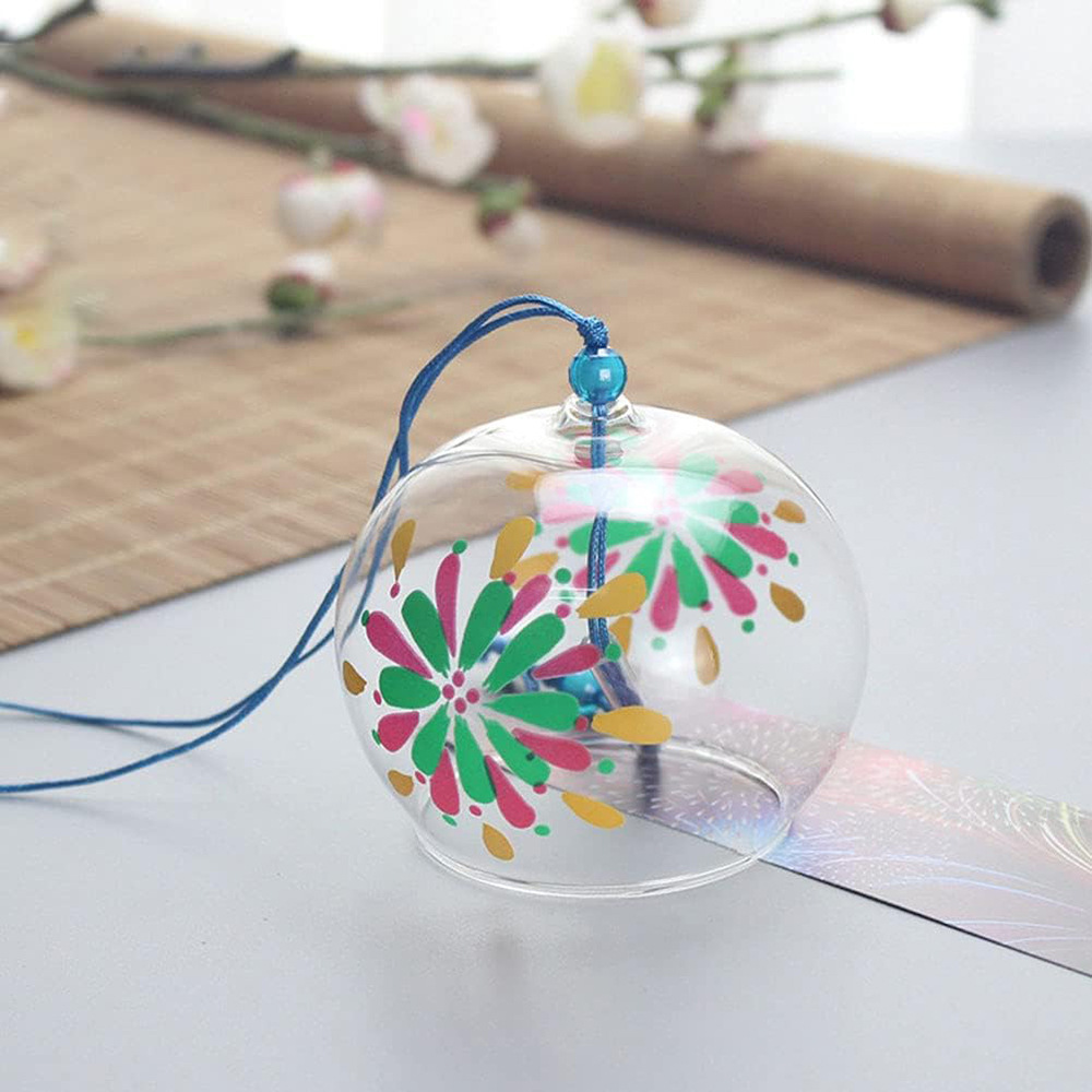 Glass wind chip wind chip pendant unique craft pendant wind chip…