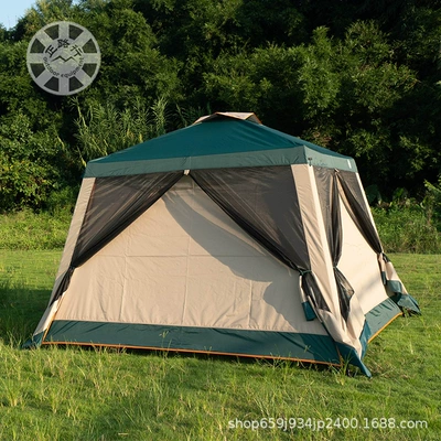Drop Shipping, Çadırlar - dark-green-khaki-pergola-4-sided-cloth-more-than-8-people