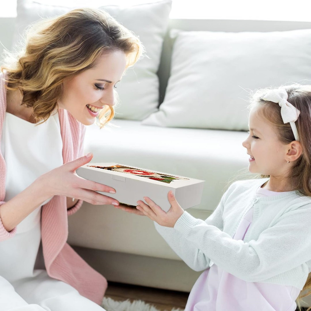 Caja de tazas de papel portátil Caja de brownie Caja de embalaje Caja de muffin Caja de muffin Caja de pastel Caja de torta