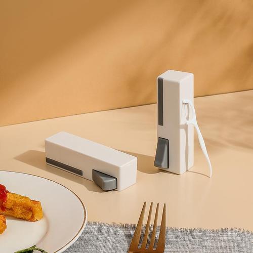 Automatic pop-up dental floss box, portable and portable, smooth dental floss pick, creative dental floss storage box wholesale