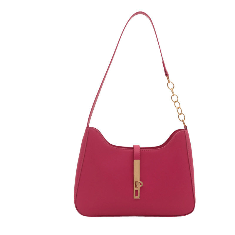 Este año, la textura popular ins zhong nicho bolso de mujer 2024, nuevo estilo coreano de moda personalidad, bolso de hombro universal