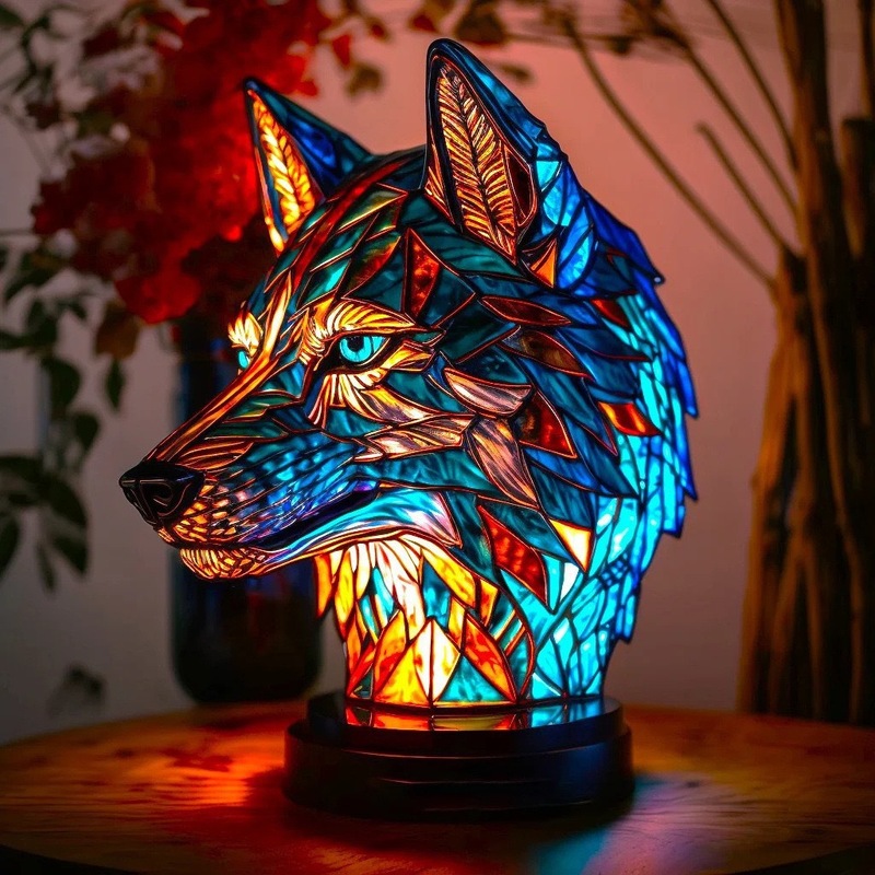 跨境Cat Lamp-Dachshund Lamp-Bigfoot Lamp树脂雕像LED灯摆件|undefined