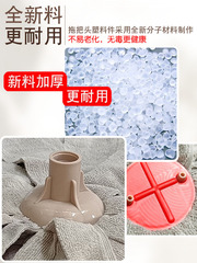 拖把老式毛巾墩布吸水地拖超細纖維圓頭家用商用一拖淨不鏽鋼拖把