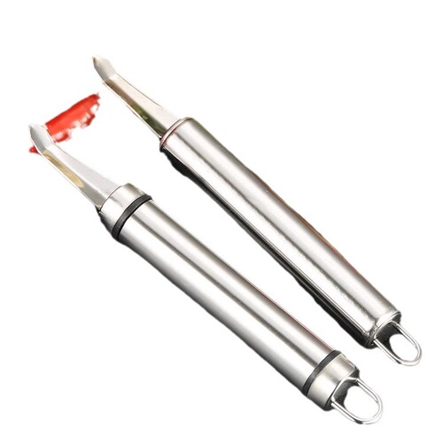 Stainless steel shrimp vein remover, longan core remover, peeler, meat separator, shrimp stomach removal tool, household lychee and longan splitter