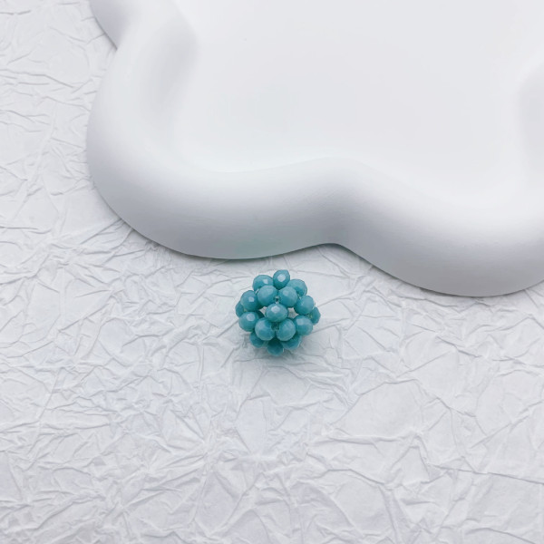Creative woven beads handmade with zircon