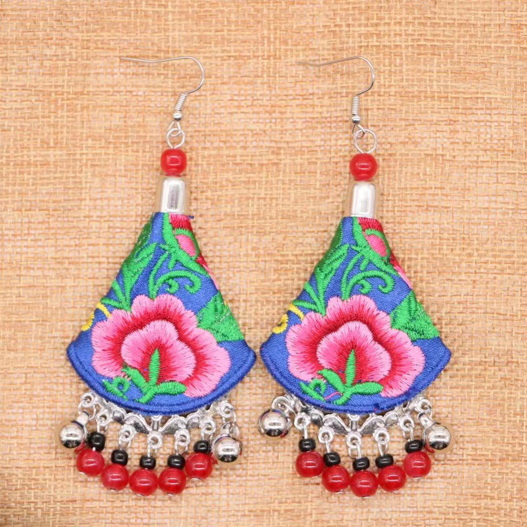 Ethnic earrings from Yunnan province