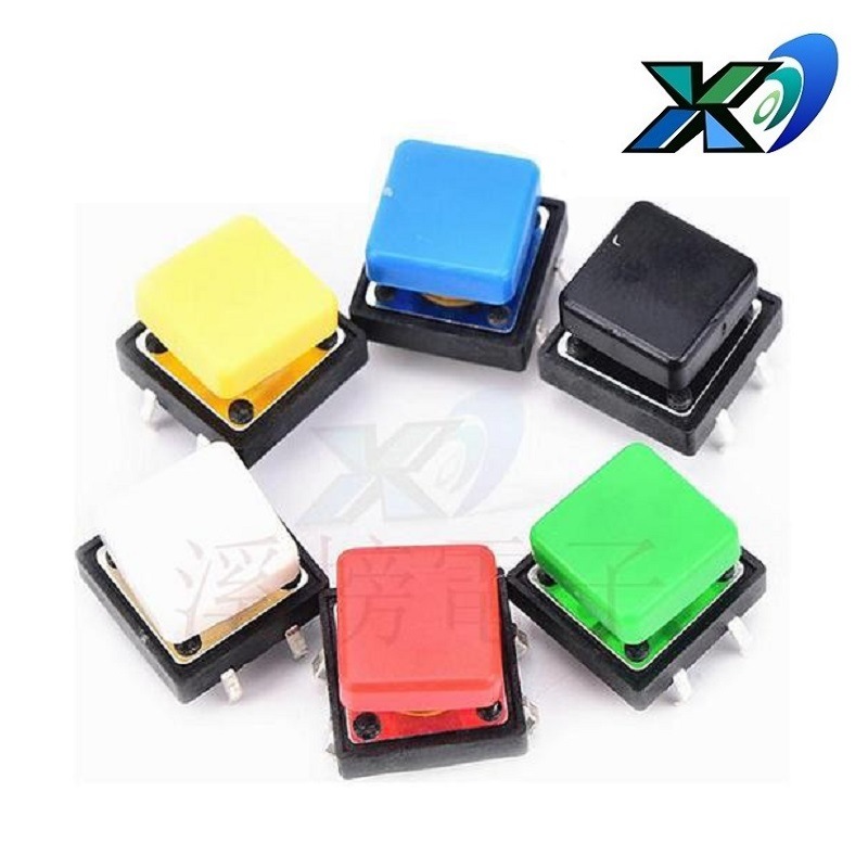 小型复位按键开关4脚   迷你复位按钮开关 轻触按键开关12mm*12mm