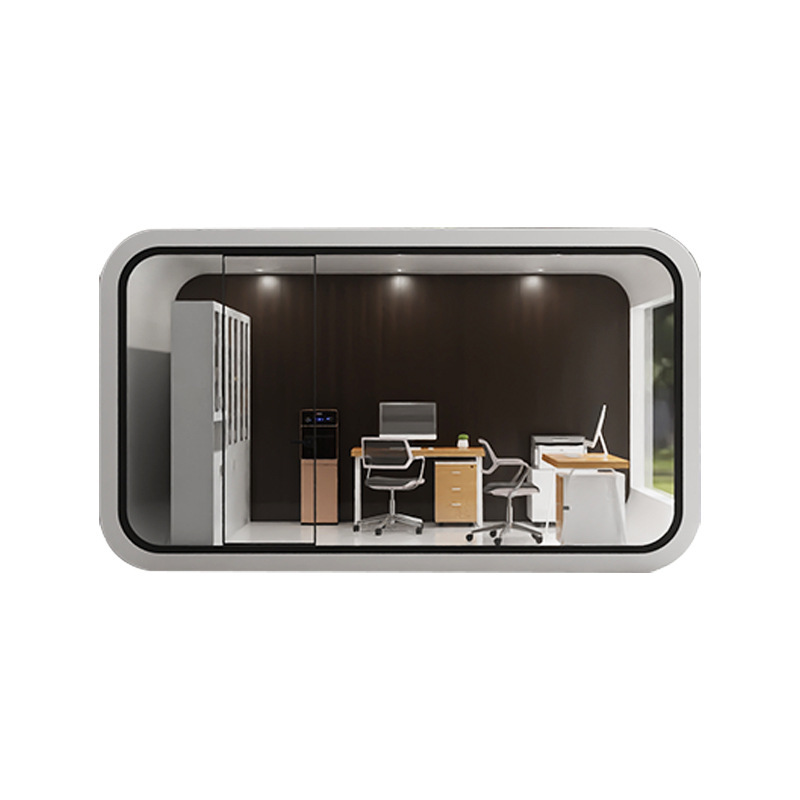 Contenedor Residente Habitación Contenedor Villa Casa de familia al aire libre Hotel Fábrica de cápsulas espaciales Casa móvil Casa de tablero con casa decorada