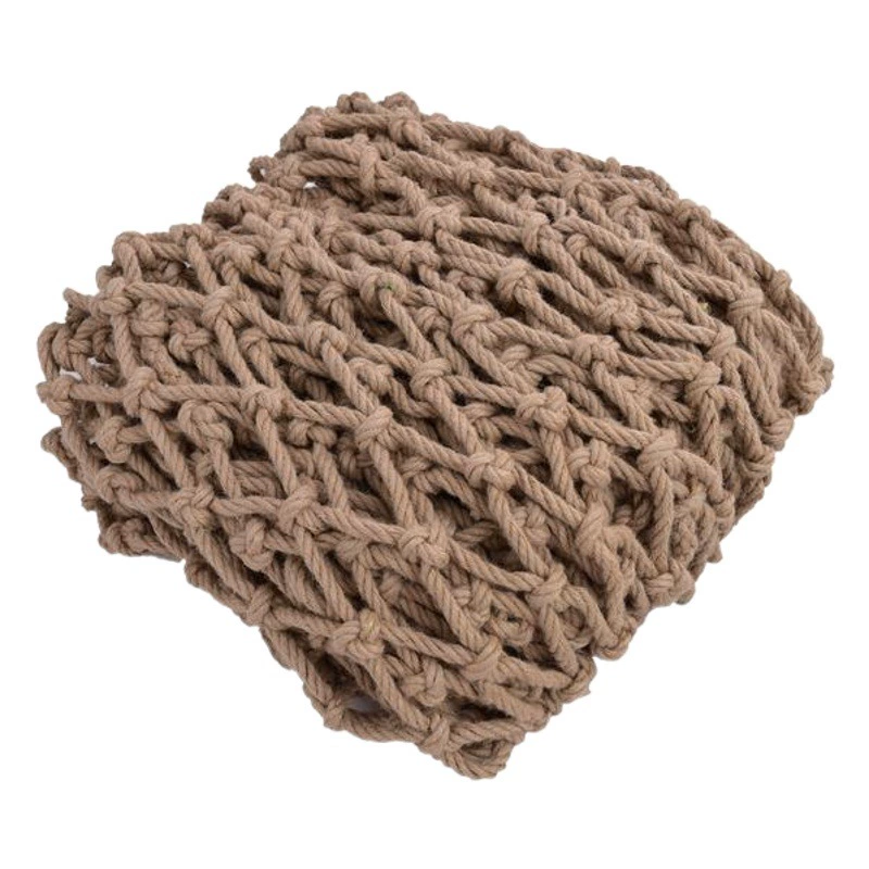 Винтажная декоративная сетка из пеньковой веревки и джута для потолка, наружного использования, защиты от падения детей, защиты лестниц и балконов.