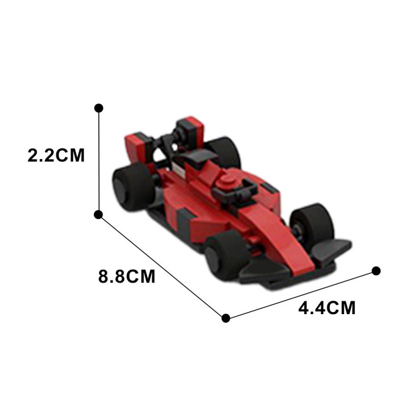 -1411271 Racing Car 2023 Car Model Compatible with Lego Small Particles Ready for Dropshipping