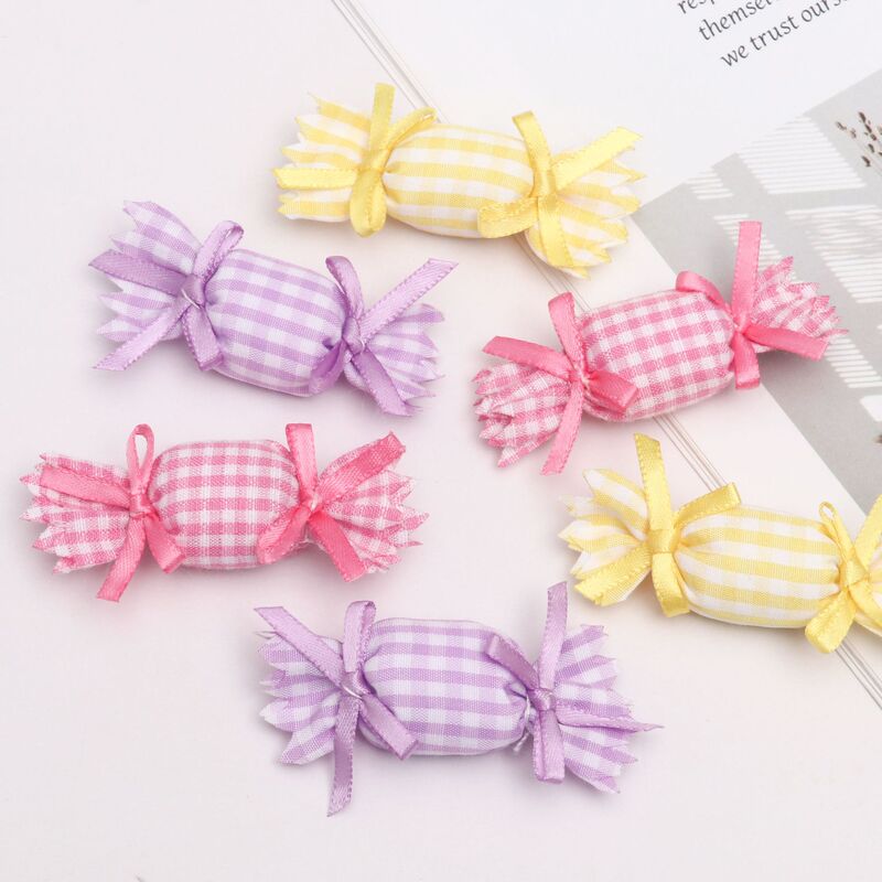 Colorful Plaid Fabric Candy Bow Accessories DIY Handmade Hair Accessories Decorative Clothing Accessories Decorative Parts Colorful Plaid Fabric Candy Bow Accessories DIY Handmade Hair Accessories Decorative Clothing Accessories Decorative Parts