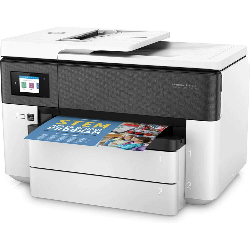 HP 7740/7720 автоматическое двустороннее беспроводное сетевое небольшое офисное A3 цветная печать копирование