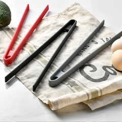One-piece silicone non-slip bread tongs, food tongs, pasta clip, and specialized tongs for BBQ, grilled meats, and pan-fried steaks.
