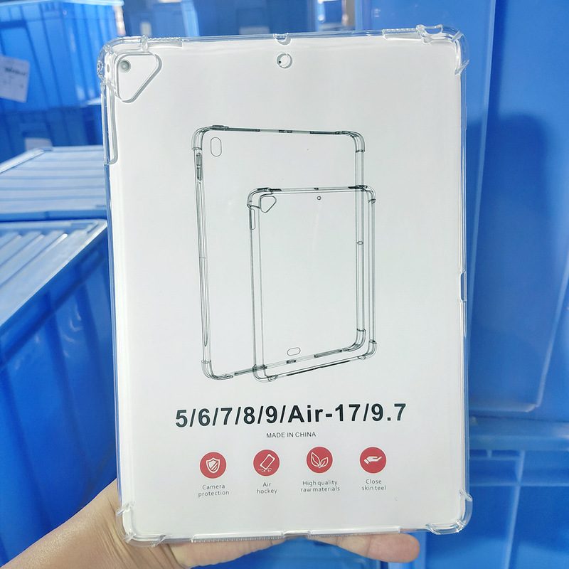 Suitable for iPad Mini6 2021 Tablet Transparent Protective Cover iPad Air5 2022 Four-Corner Airbag Anti-Fall Suitable for iPad Mini6 2021 Tablet Transparent Protective Cover iPad Air5 2022 Four-Corner Airbag Anti-Fall