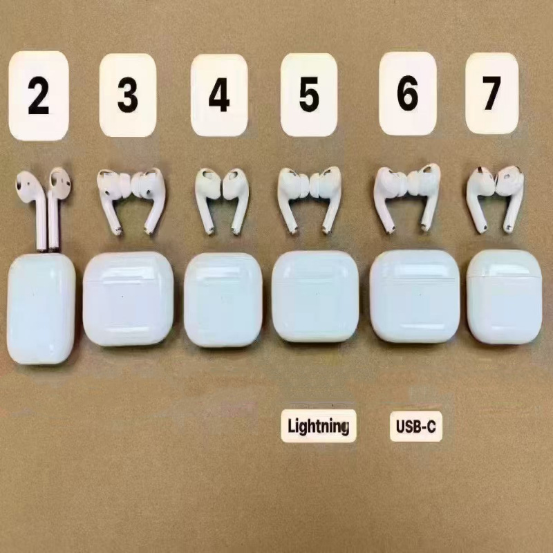 Airpods second-generation third-generation fourth-generation fifth-generation seventh-generation bluetooth wireless headset tws cross-border long endurance pro6