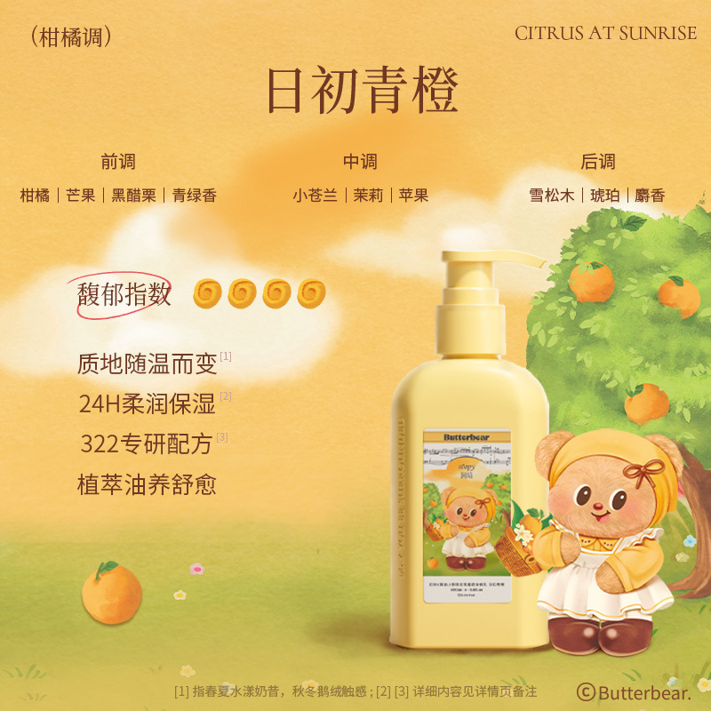 roopy润培身体乳伴手礼女夏日清爽保湿滋润持久留香香体正品官方|undefined