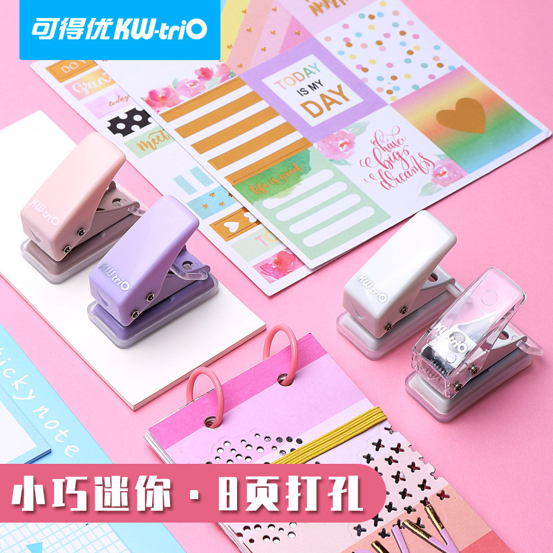Cross border Best Sellers Excellent available 92A0 Mini Hole Punch student Stationery diy Loose-leaf Selling Source of goods