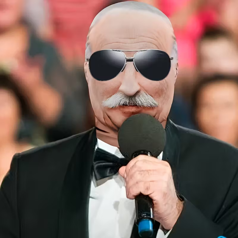 Manufacturer Wholesale Portrait 3D Digital Printing Spoof Face Towel Multi-Functional Outdoor Mask Artificial Double-Sided Headscarf Cross-Border