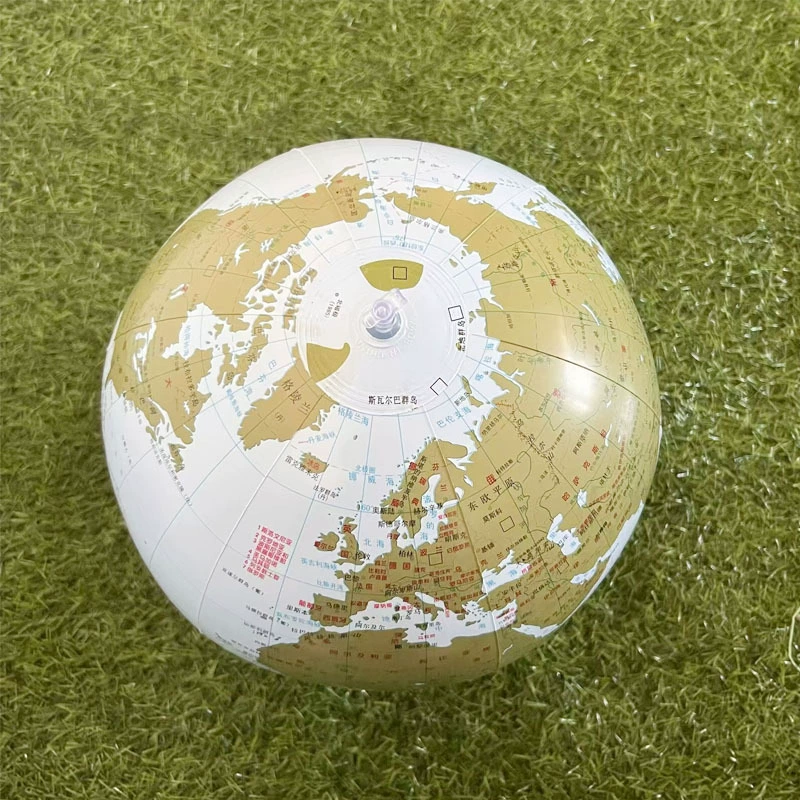 Источник завод спот Прямая продажа ПВХ надувная китайская версия глобуса 16-дюймовая карта надувной пляжный мяч