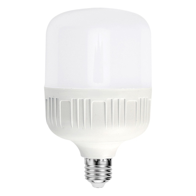 Bombilla LED de bajo consumo Gaofushuai E27 con base de rosca, lámpara doméstica para iluminación interior, bombilla de plástico, venta al por mayor, súper brillante