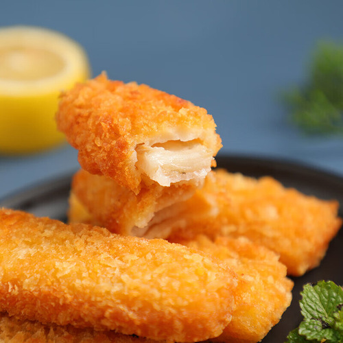 Asia Fish Port Deep Sea Cod Filet Fried Cod Chunks Half-Finished Snack Fried Frozen Cod Filet Baby Food
