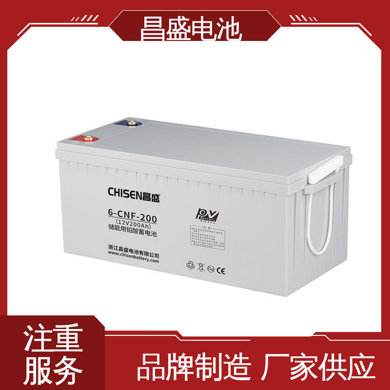 昌盛 6-CNFJ-200 储能电池 铅酸蓄电池 精致打造