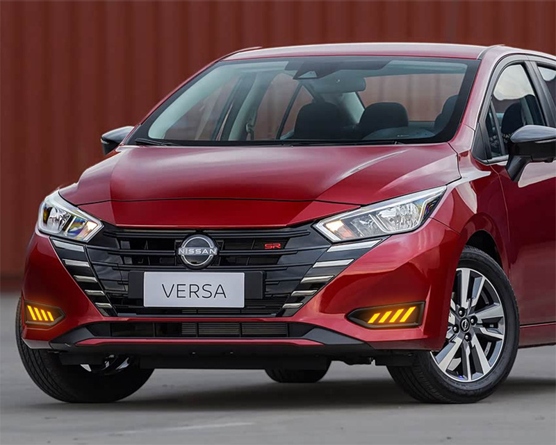 Suitable for 23-25 Models of Overseas Versions of Nissan Sunny Daytime Running Lights, Nissan Versa Drl Modified Led Fog Lights