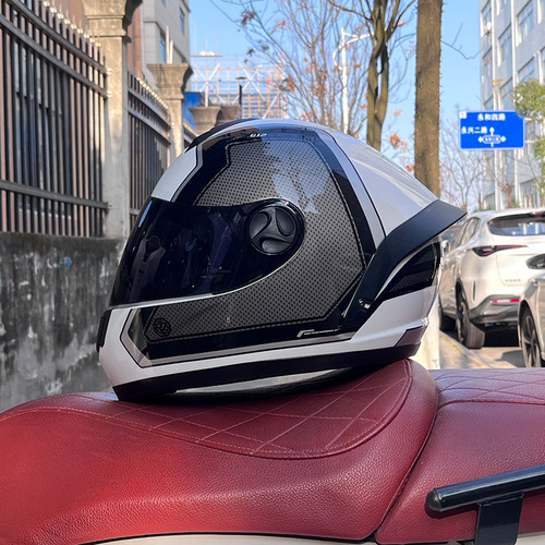 3C Certified National Standard Motorcycle Helmet Full Face Unisex Winter Warm Safety All Seasons Rider Electric Vehicle Motorcycle Fully Assembled
