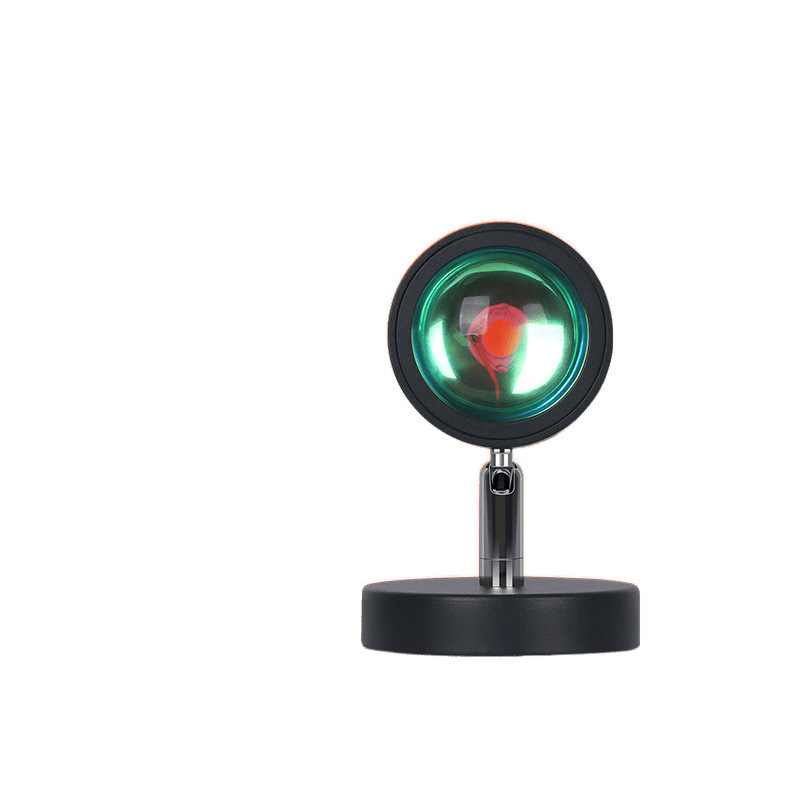 Lámpara de puesta de sol Lámpara de atmósfera Lámpara de noche Lámpara de puesta de sol Fotografía Lámpara de complemento de luz Red Dormitorio Lámpara de puesta de sol