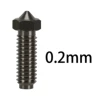 Kobra2 upgraded steel nozzle 0.2mm