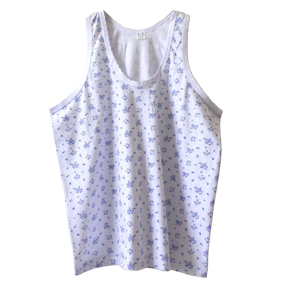 Elderly Women's Cotton Tank Top, Middle-Aged and Elderly Women's Pure Cotton Camisole, Mother's Summer Thin Underwear, Elderly Women's Camisole