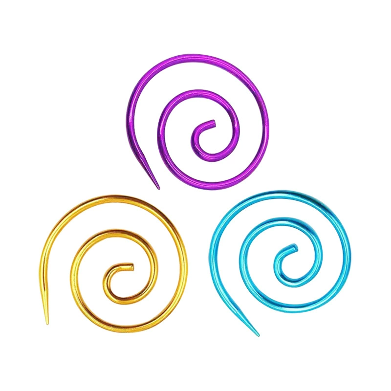 Трансграничные новые цветные круглые спицы свитер вязаный маркер с иголками