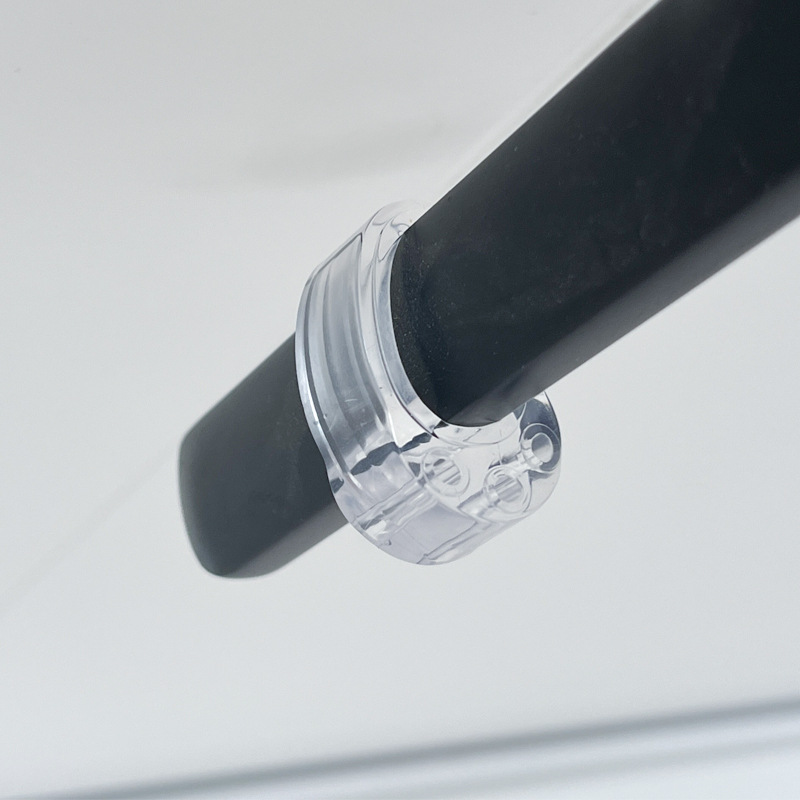 Cross-border best-selling PVC transparent door handle crash guard Home bedroom door handle windproof crash silent cover