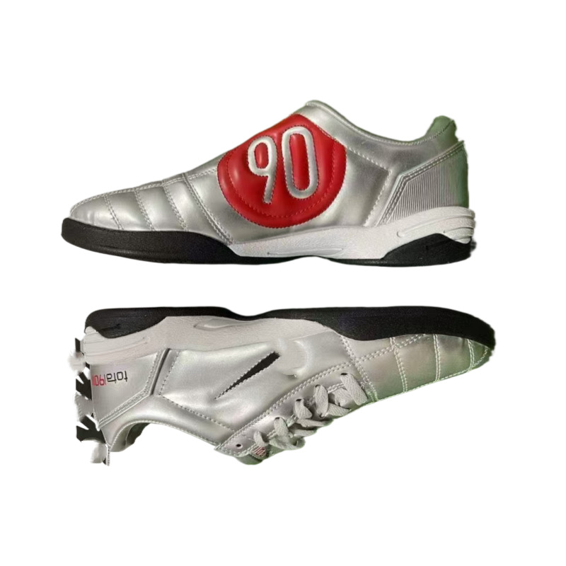 Zapatos de Fútbol T90 al por Mayor, Mismo Estilo que los Jugadores Estrella, de Caña Baja, para Estudiantes Hombres y Mujeres, Tacos para Césped, Entrenamiento de Competición, Zapatos Deportivos Antideslizantes para Exteriores