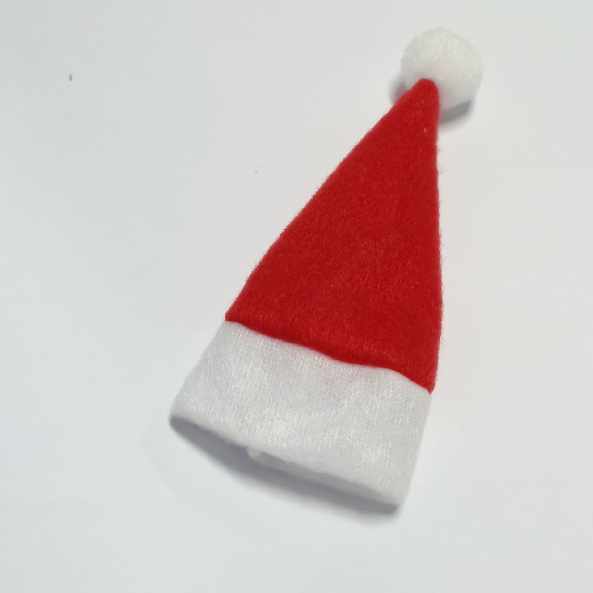 Decoraciones navideñas Mini sombrero de Navidad sombrero de Piruleta de Navidad sombrero de Navidad no tejido sombrero de Navidad