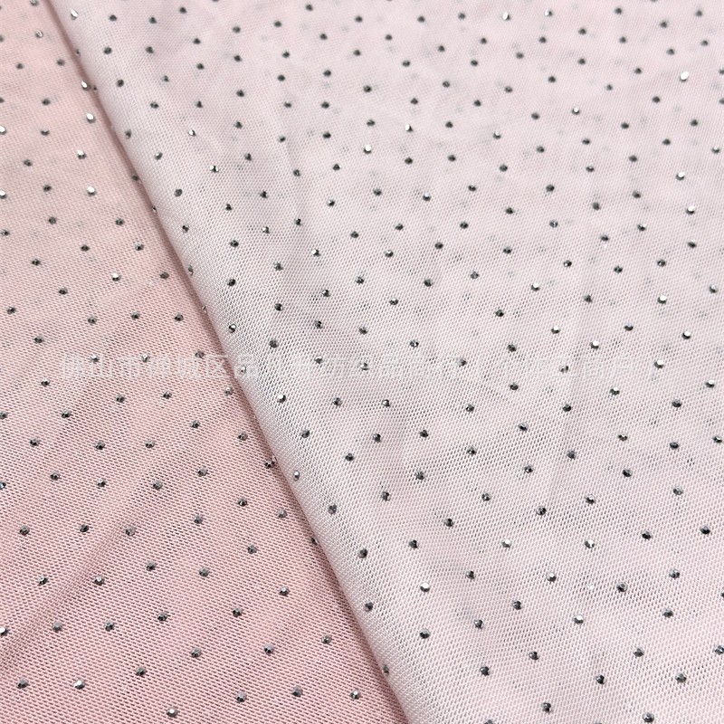 Vestido de cena de moda de fiesta de baile de camisa de vestido de tela gradiente caliente taladro de tela transpirable de alta elasticidad image 5