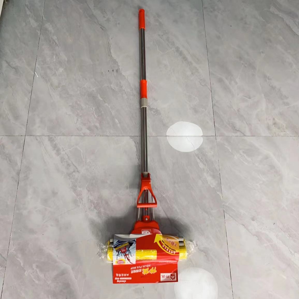 Weijia 102 trapeador de 27 cm trapeador de goma de doble presión trapeador de esponja absorbente sin lavado a mano