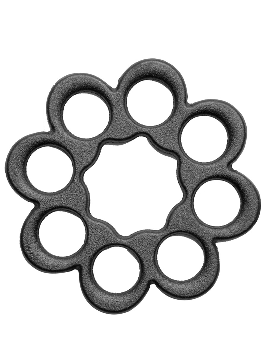 Felicidad pequeña almohadilla de aislamiento de hierro fundido de fundición de hierro moldeado integrado almohadilla de aislamiento anti-escaldado estera de mesa decoración de escritorio