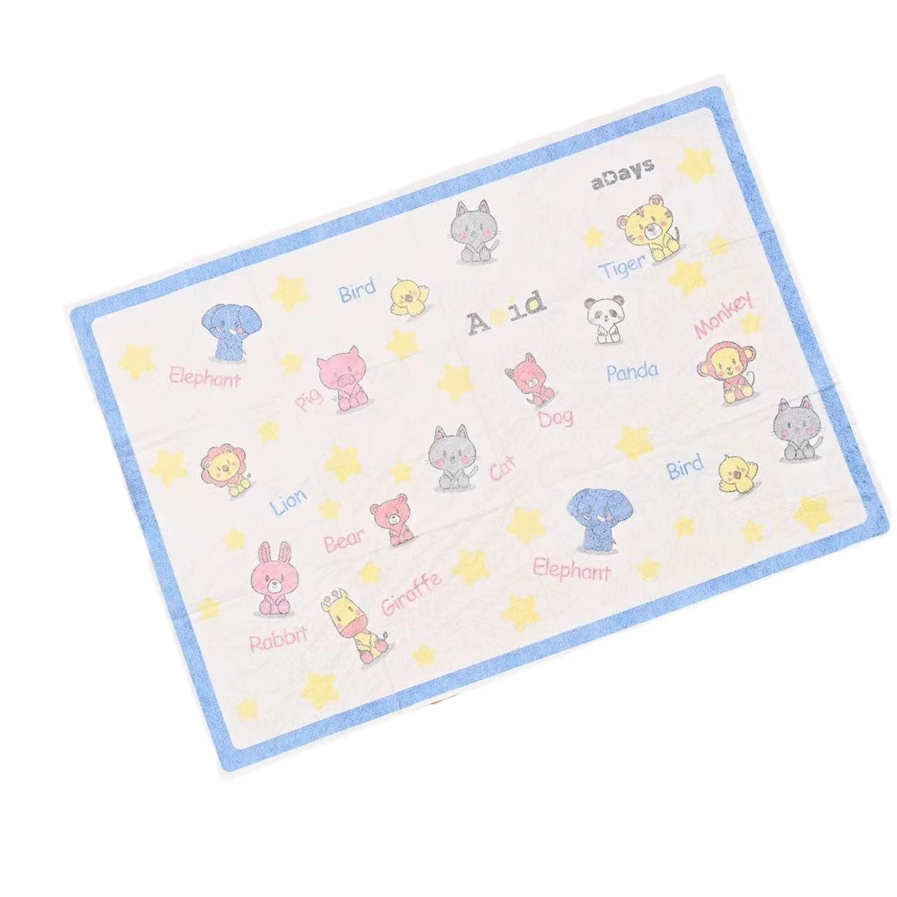 Handheld waterproof table mat to go out for baby
