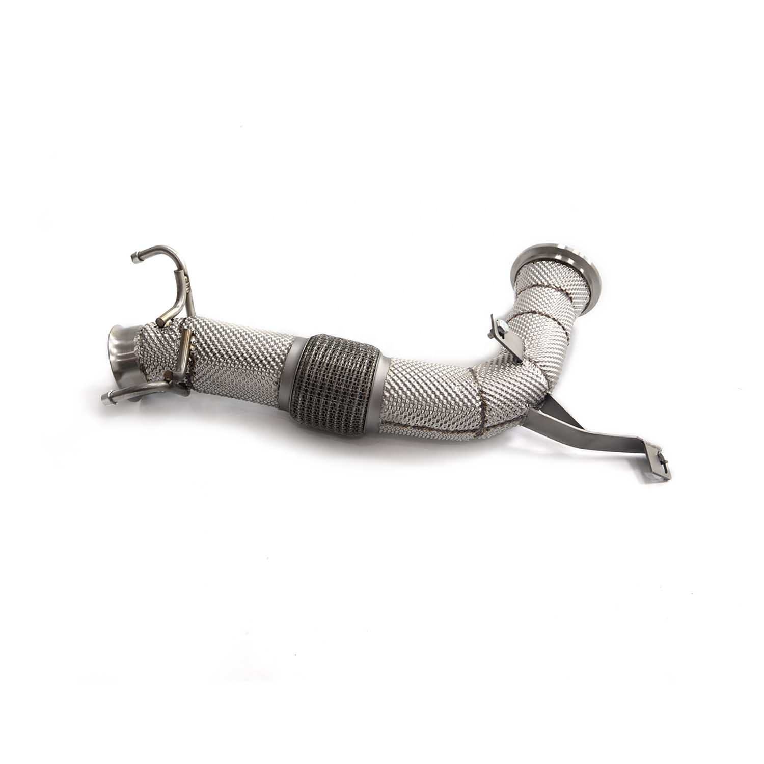 Suitable for BMW M135i F40 with hood stainless steel muffler exhaust system downpipe