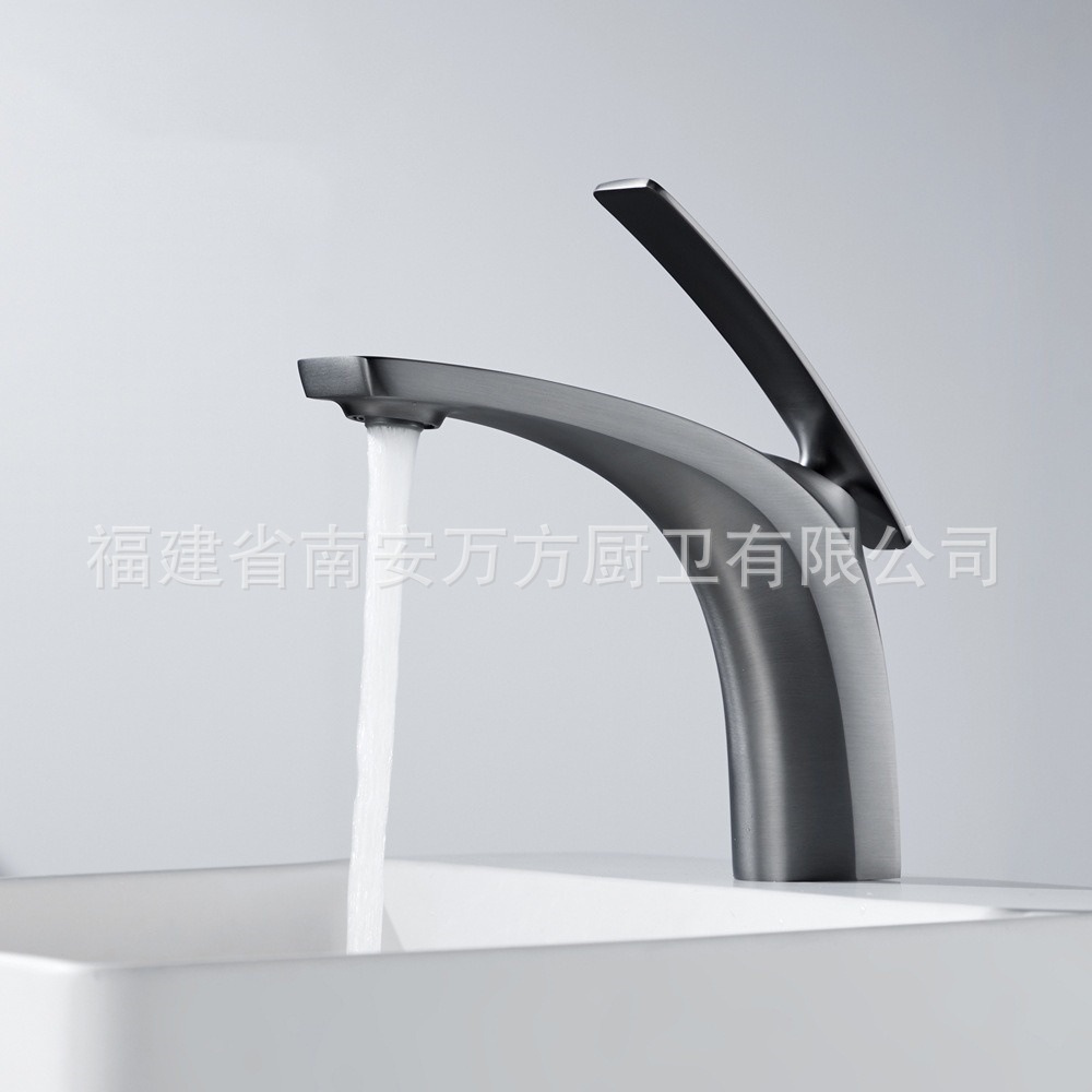 Cross-border all-copper washbasin faucet hot and cold toilet all-copper washbasin counter basin washbasin splash-proof booster faucet