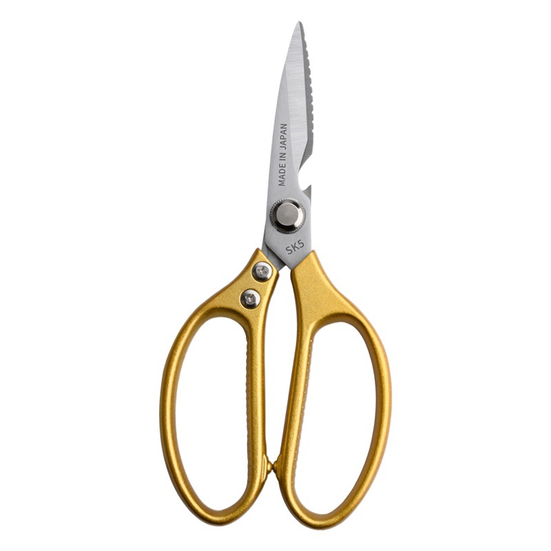 Sk5 Kitchen Scissors Stainless Steel Strong Chicken Bone Scissors Multifunctional Scissors Panda Scissors Aluminum Handle Barbecue Scissors