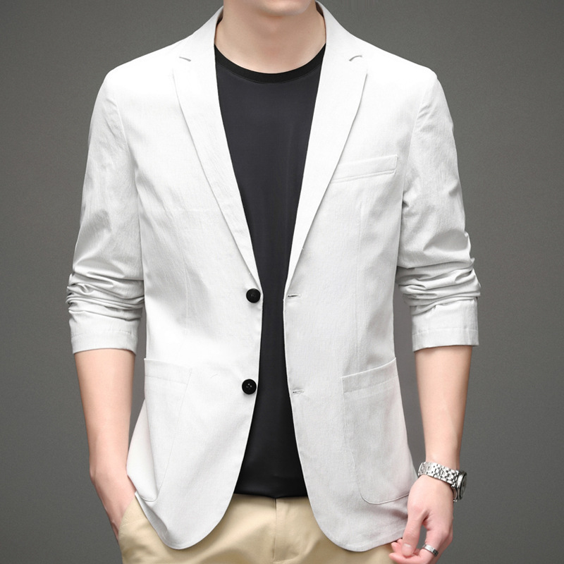 Youngor Casual Suit Men's Thin Casual Suit Single Suit 2025 Spring & Fall New Small Suit Jacket Men's Tops