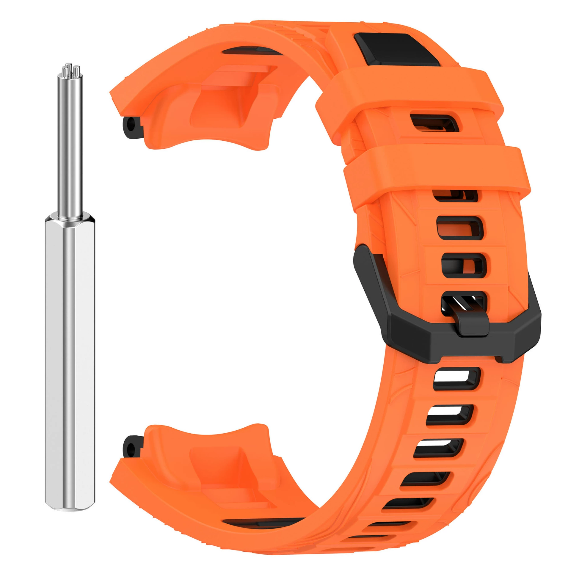 Подходит для Huami/Amazfit T-REX3 — официальный двухцветный силиконовый ремешок Huami Rex3